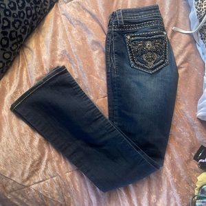 Miss Me Jeans Signature rise boot